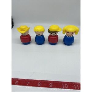 Fisher‎ Price Little People Nostalgic 50th Birthday Farmer Mom Boy Girl 2008